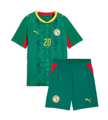 Senegal Habib Diallo #20 Udebanetrøje Børn VM 2026 Kortærmet (+ Korte bukser)